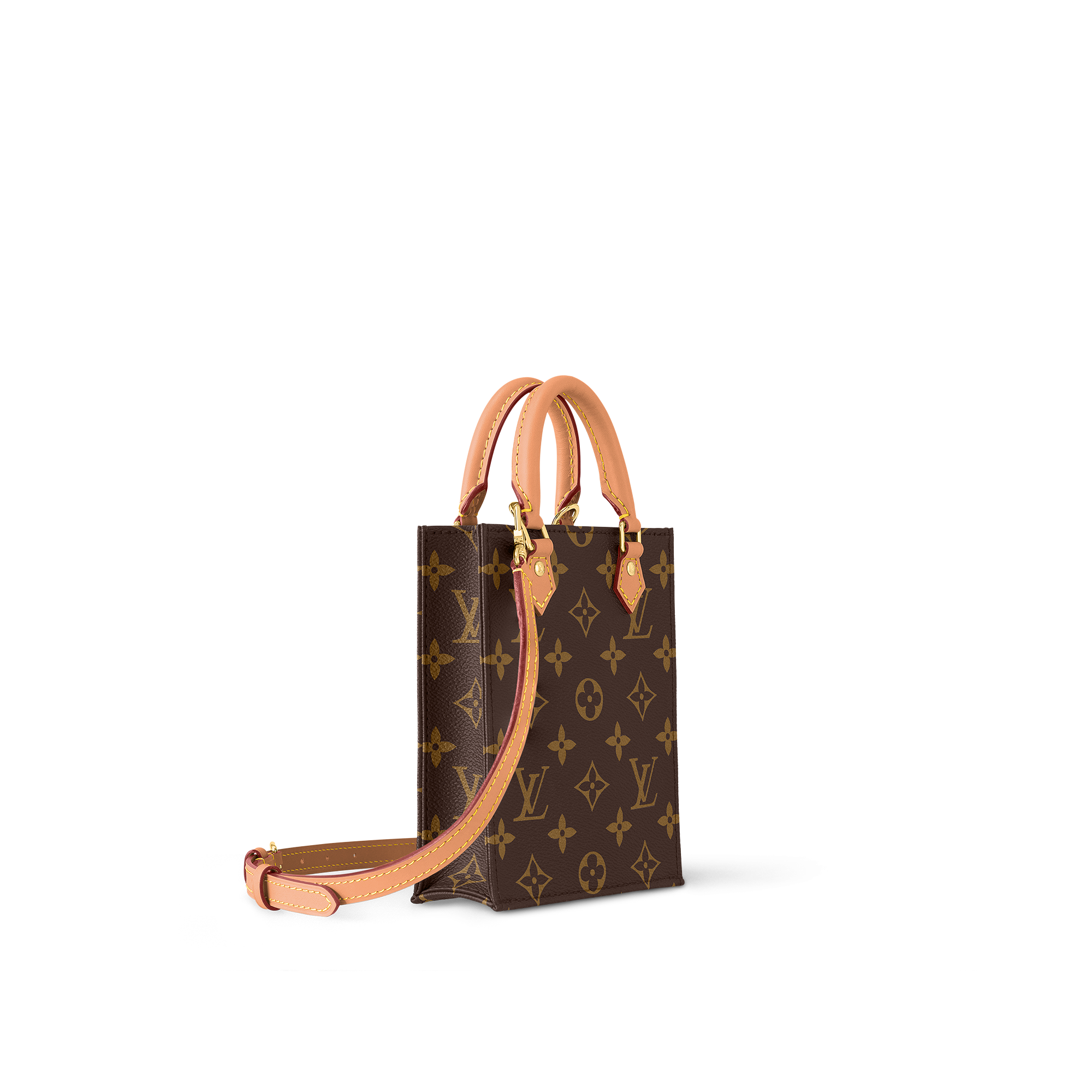 Petit Sac Plat Bag Monogram Canvas in Women's Wallets and Small Leather Goods All Wallets and Small Leather Goods collections by Louis Vuitton (Product zoom)